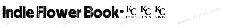 Indie Flower Book字体转换